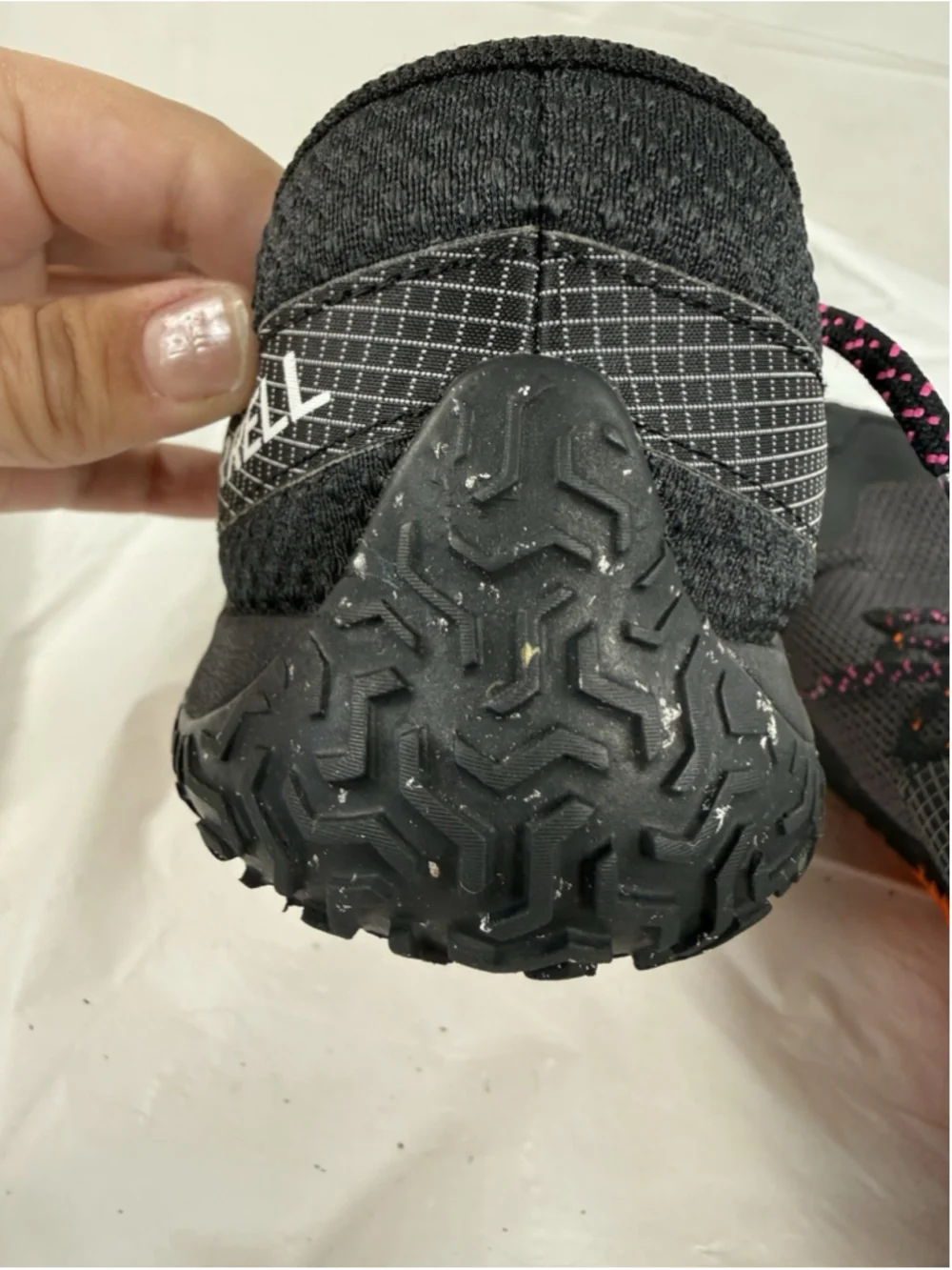 Merrell Vapor Glove 6 Vibram J068267 Black Purple Men’s Size 11 Barefoot Hiking